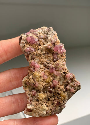 Raspberry Grossular Garnet Specimens Lot ! 6 Pieces