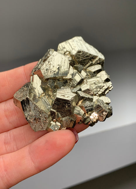 Very High Grade Pyrite from Huanzala, Peru