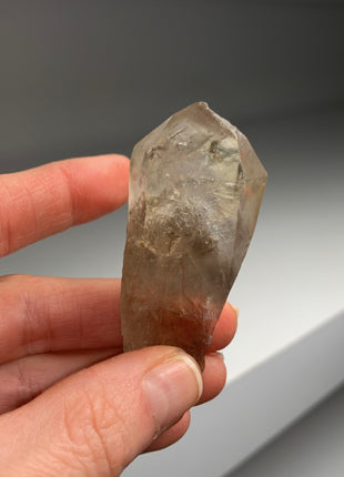 Smoky Phantom Quartz Lot - Hallelujah Junction, Nevada - 9 Pieces !