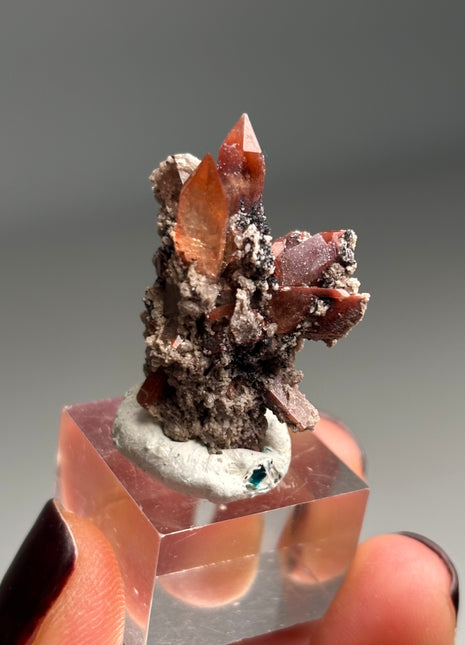 Red Topaz from Mexico