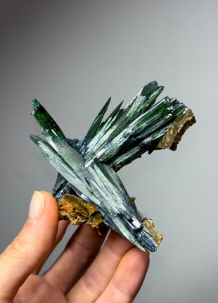 Green Vivianite Sprays - From Brazil