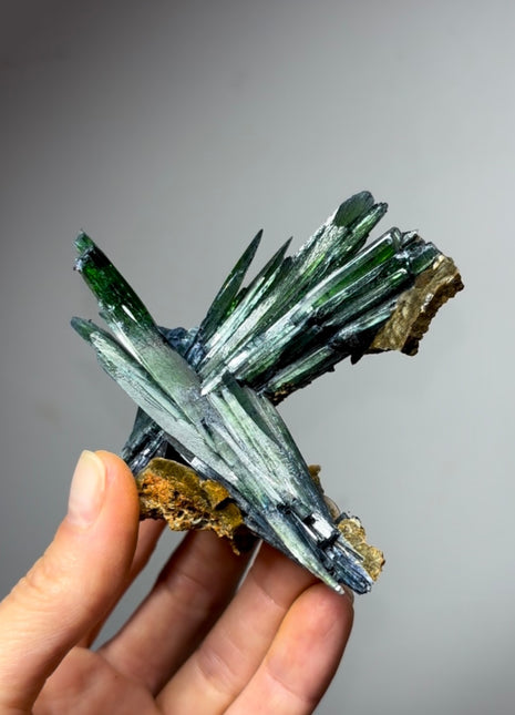 Green Vivianite Sprays - From Brazil