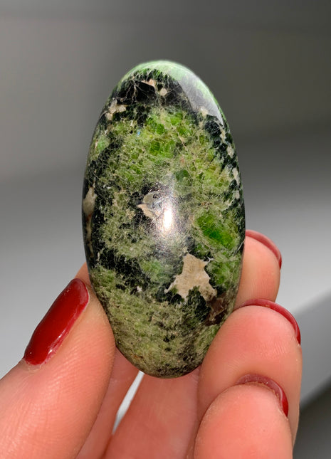 Green Diopside from Russia # PM0105