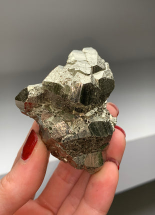 High Grade Pyrite from Huanzala, Peru