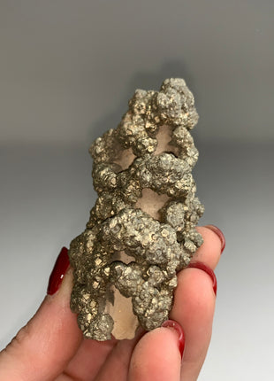 Unusual ! Pyrite on Rock Matrix Specimen