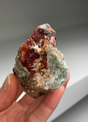 New ! Orange Red Garnet Lot from Kenya - 6 Pieces !