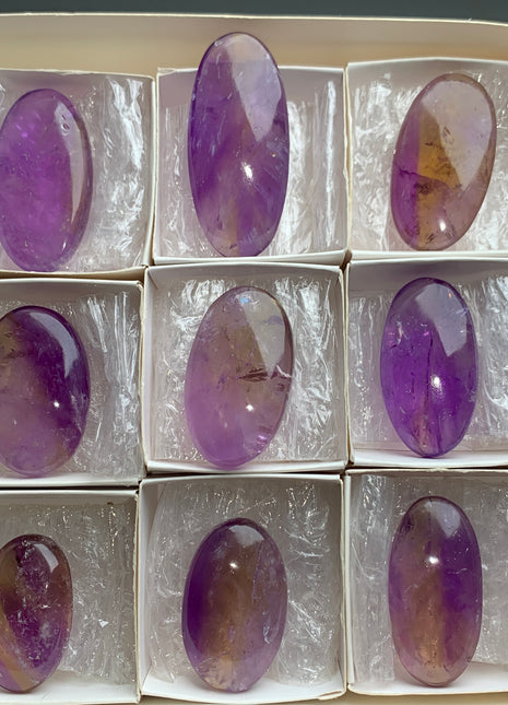 High Grade Ametrine from Bolivia - 9 Pieces !