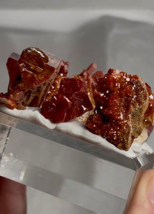 9 Pieces ! Red Vanadinite Lot
