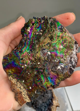 Very High Grade Rainbow Goethite Lot 🌈 From M. San Valentin, Spain 6 Pieces !