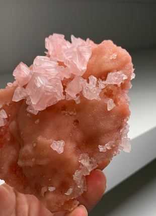 Pink Halite with Great Crystallization - from Searles Lake, California