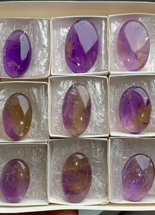 High Grade Ametrine from Bolivia - 9 Pieces !