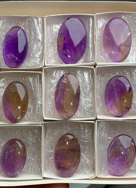 High Grade Ametrine from Bolivia - 9 Pieces !