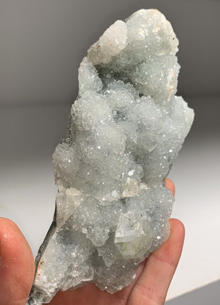 Sparkly Chalcedony Stalactite with Apophyllite ✨