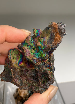 Very High Grade Rainbow Goethite Lot 🌈 From M. San Valentin, Spain 6 Pieces !
