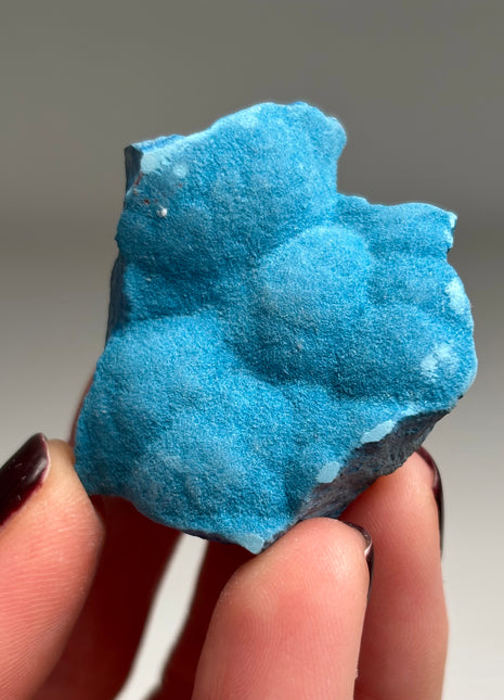 Blue Shattuckite from Mesopotamia mine