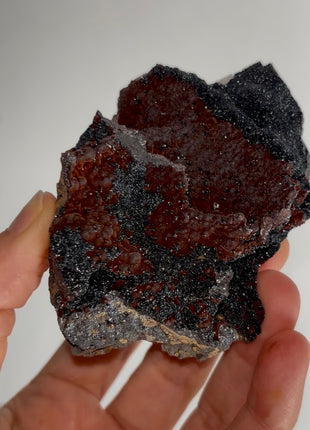 Velvety Red Hematite Specimen PM0950