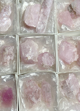 Pink Kunzite Lot - 18 Pieces