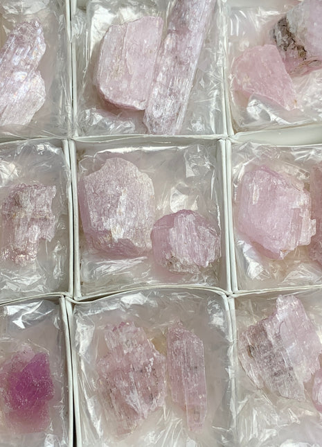 Pink Kunzite Lot - 18 Pieces