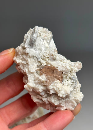 6 Pieces ! Champagne Topaz with Feldspar Lot