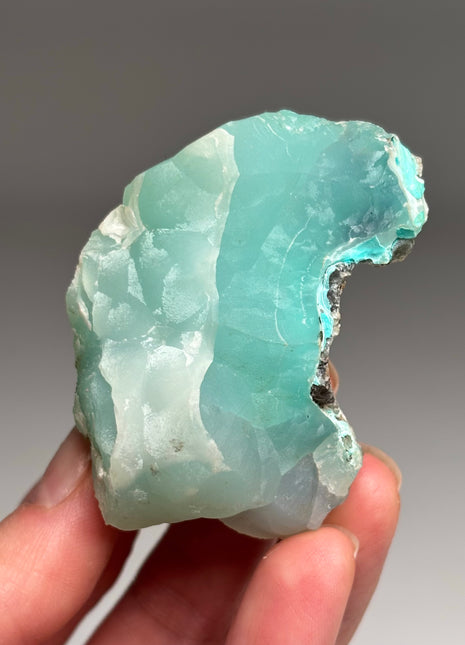 Blue Green Smithsonite - M’Fouadi, Congo