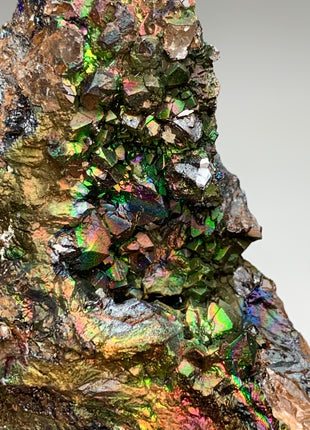 Quartz with Rainbow Goethite 🌈 From M. San Valentin, Spain