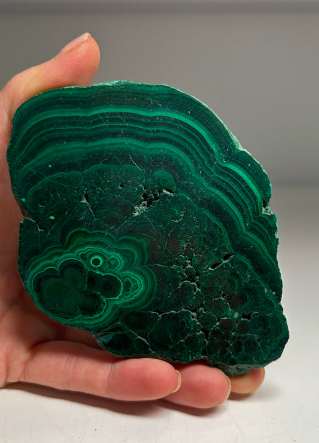 Green Malachite Stalactite