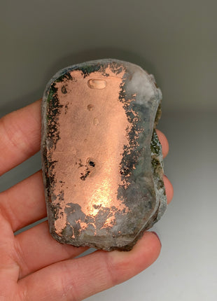 New ! Copper Ore with Epidote Slab - From Keweenaw Peninsula, Michigan