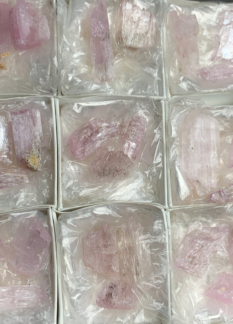 Pink Kunzite Lot - 27 Pieces