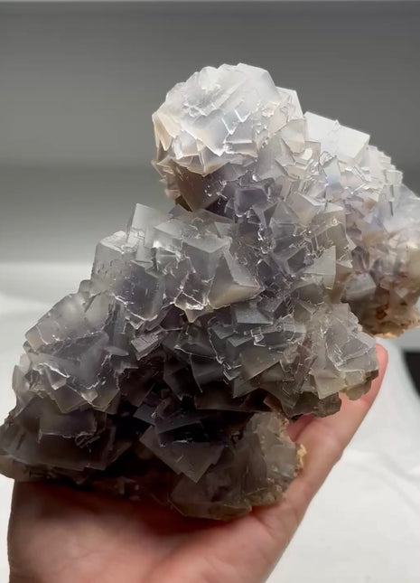 Blue Grey Fluorite Specimen