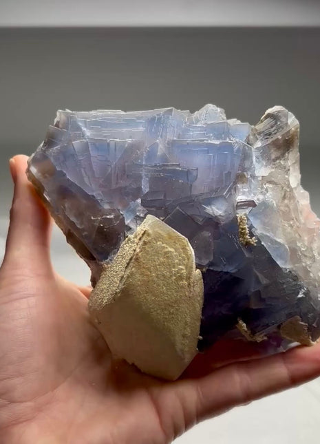 Blue Fluorite Specimen