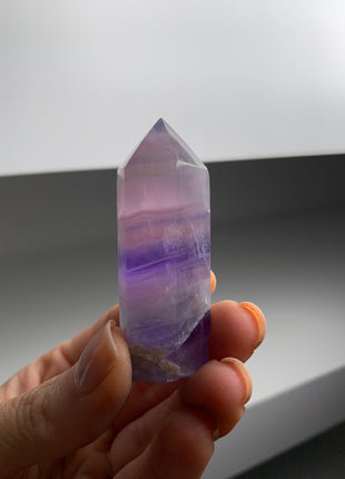 9 Pieces ! Blue Green Purple Fluorite Towers Lot