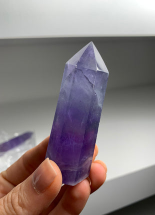 8 Pieces ! Blue Green Purple Fluorite Towers Lot Special Price 💥