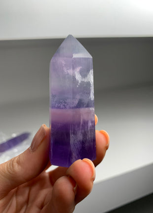 8 Pieces ! Blue Green Purple Fluorite Towers Lot Special Price 💥