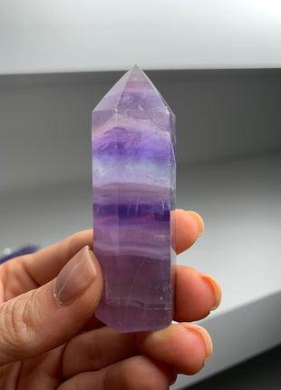 8 Pieces ! Blue Green Purple Fluorite Towers Lot Special Price 💥