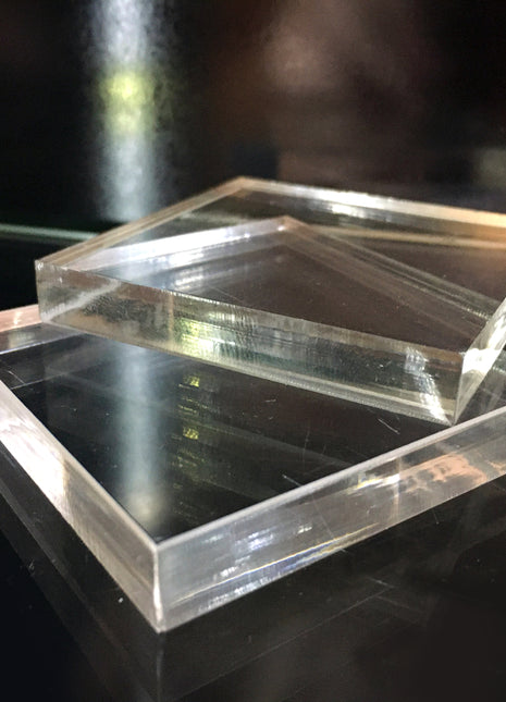 60 mm x 10 mm Acrylic Mineral Display Stands Lot of 50 Pieces