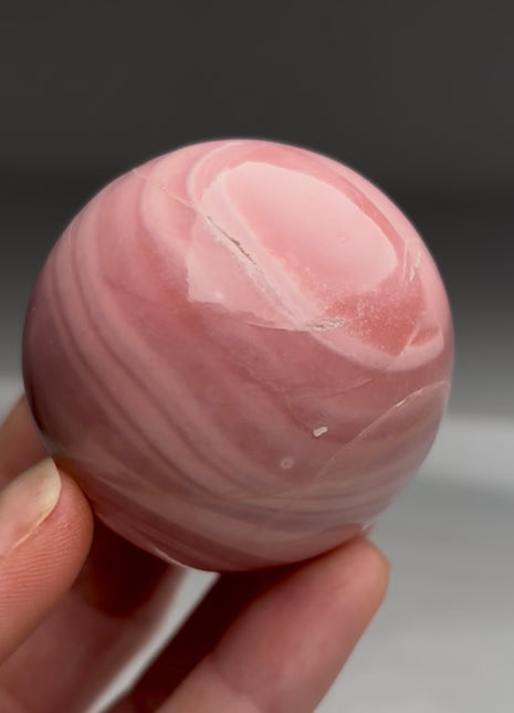 Pink Opal Sphere from Australia