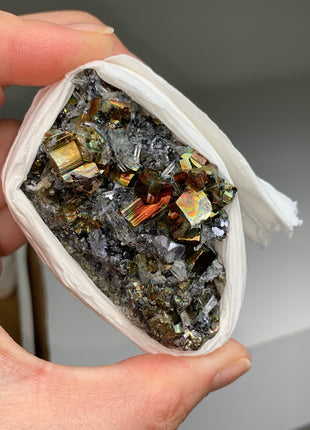 Very High Grade Iridescent Pyrite Combo Lot - 26 Pieces !