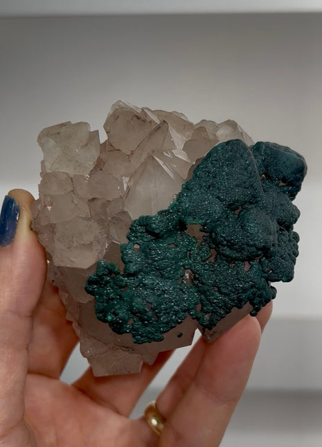 Malachite with Quartz PM1497