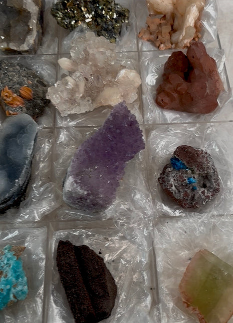 12 Pieces ! Mix Variety Minerals Lot