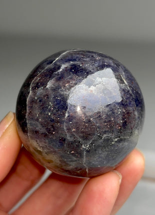 High Grade Iolite Sunstone Sphere 🌈🌈