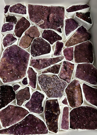 38 Piece Lot ! Amethyst - From Alacam Amethyst Mine - C Grade