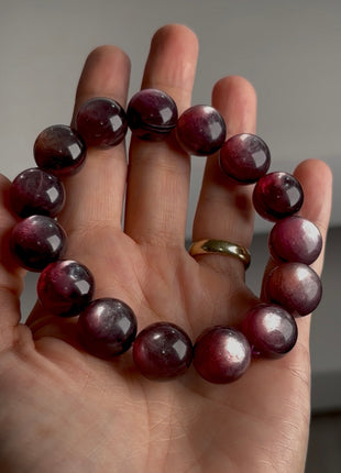 Chatoyant Lepidolite Bracelet BR054