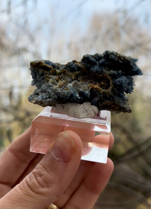 Blue Barite - From Cavnic mine, Romania