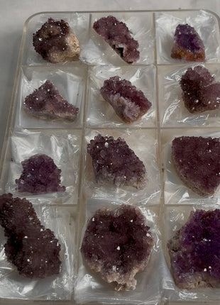 12 Pieces ! Amethyst Lot From Alacam Mine