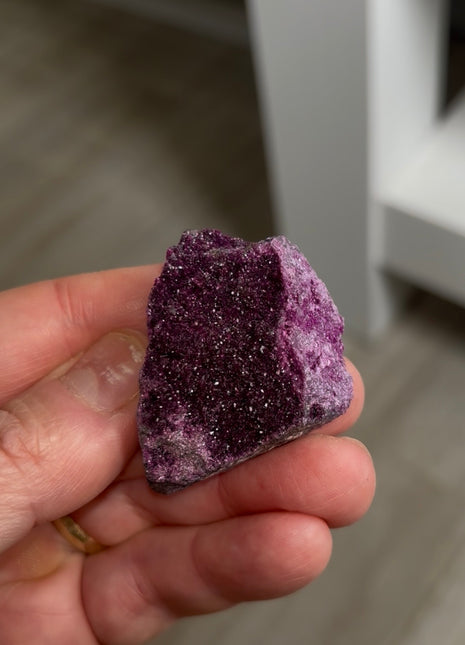 Purple Red Kammererite Specimen