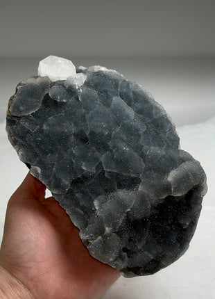 Amazing ! Druzy Blue Chalcedony