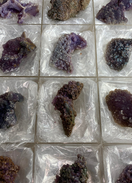 Grape Agate Lot - From Sulawesi, Indonesia - 12 Pieces !
