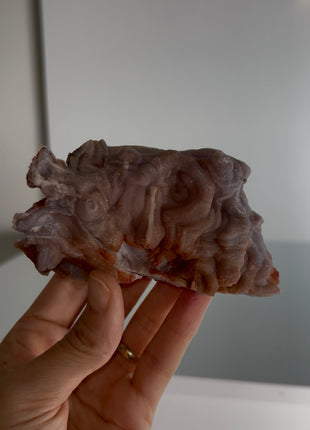 Unusual ! Amethyst after Chalcedony Specimen PM0963
