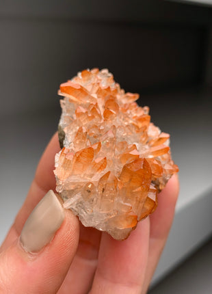 Gemmy Orange Quartz from Saxrönningen, Sweden 🇸🇪