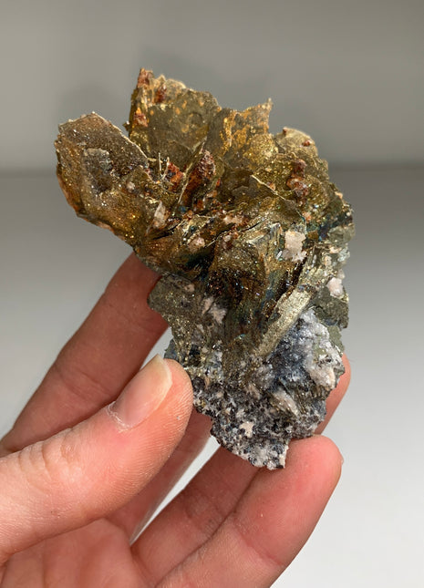 Stunning ! Iridescent Pyrrhotite - From Trepca Mine, Kosovo